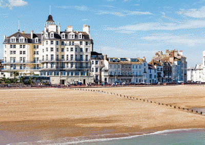 Klassenfahrt nach Eastbourne: Strandpromenade
