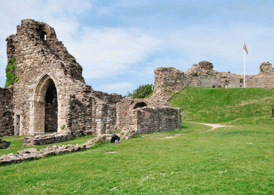 Klassenfahrt nach England: Hastings Castle