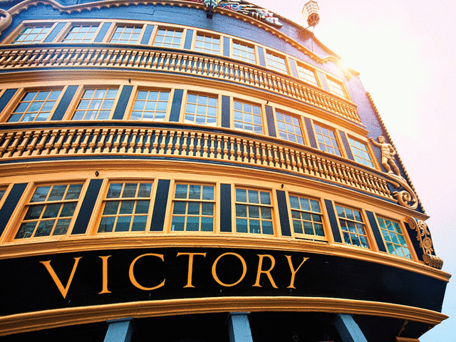 Schulfahrt England: Ausflug nach Portsmouth